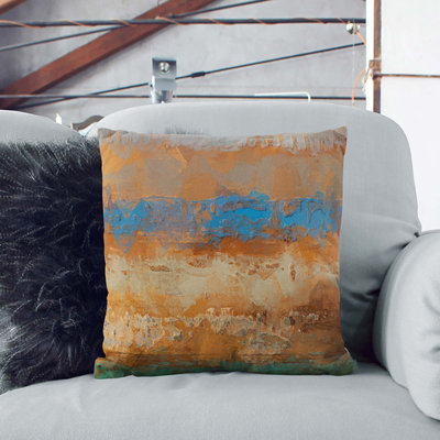 Abstract Square Throw Cushion