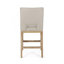 Ensemble de 2 tabourets de comptoir 27 pouces, tissu