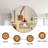 1-Light Wall Mounted Wall Sconces, Swing Arm Wall Lamp, Vintage Light Fixture With Cord For Foyer