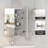 18"w X 23.6"h Frameless Corner Medicine Cabinet With 2 Mirror Door