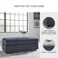 Freundlich Upholstered Ottoman