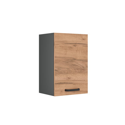Biagio 60Cm H x 40Cm W x 31Cm D Oak Wall Unit