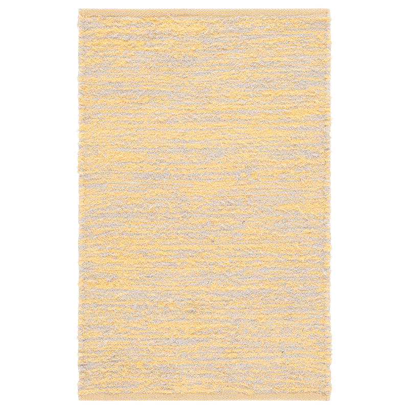 Montauk 535 Hand Woven Cotton No Pattern Rug, Rectangle 6' x 9'