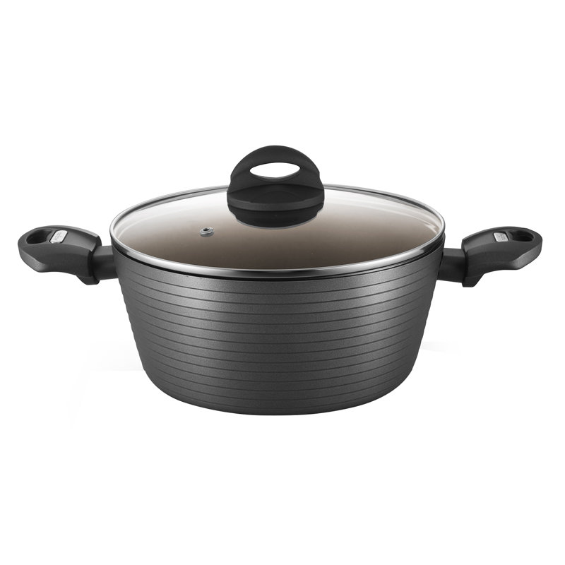 Pièce de rechange pour casserole avec couvercle hollandais Nuthausf, 3,6 pintes, petit, NOIR