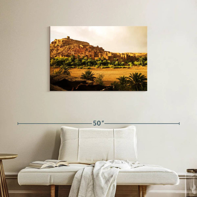 Ville antique marocaine de Nicci, H 24 po x l 36 po