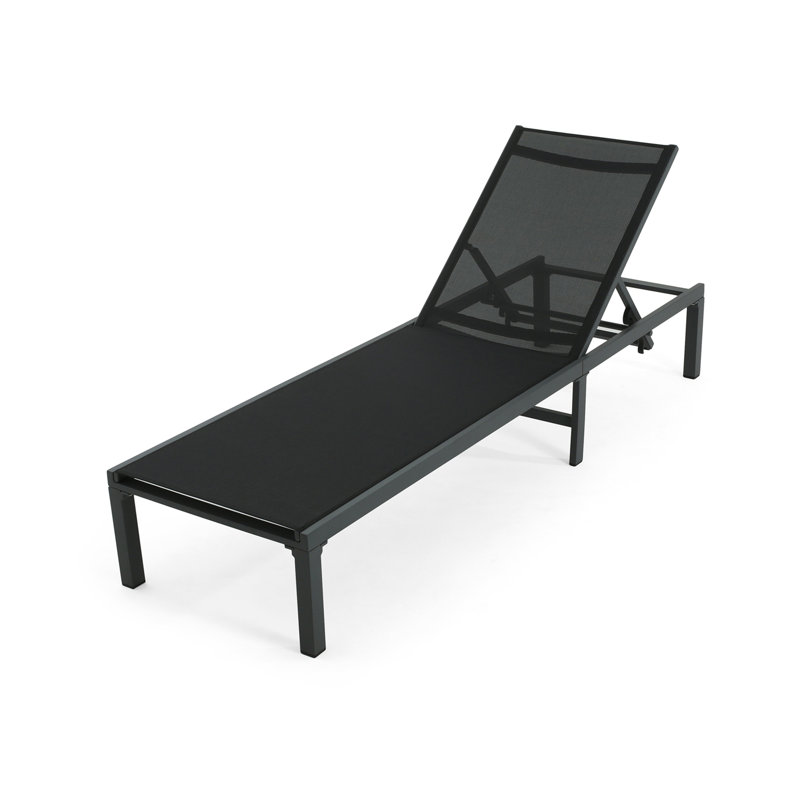 Chaise longue d'extérieur