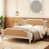 Blanc antique / noyer est en rupture de stock