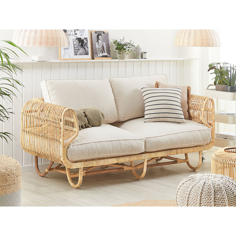 Laurencho 2 Seater Cotton Loveseat