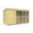 Dog Kennel and Run Full Height with Bars-81403551
