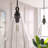 Klein 1 Light Glass Cone Pendant-70776546-70776548
