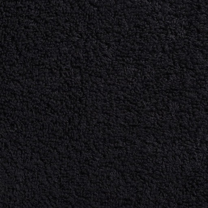 Premium Guest Towels SOLUND 10Pcs 30X50cm 600Gsm, Black