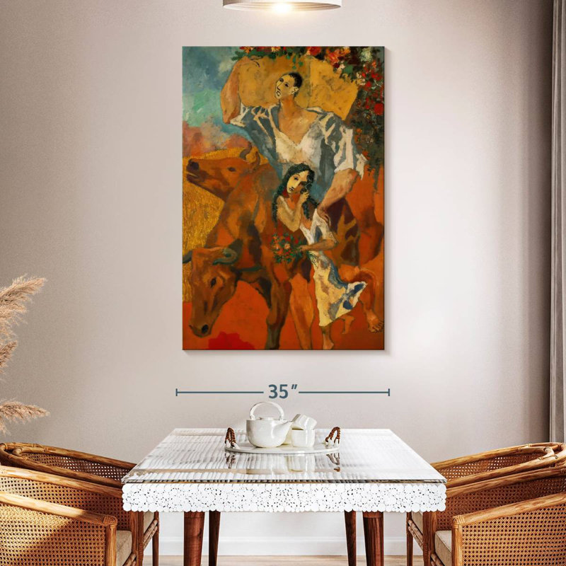 Avery The Peasants, 51" H x 34" W