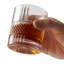 Verre à whisky rotatif Viski Revolve, verre bourbon unique, verre à cocktail à l'ancienne, verre scotch taillé en cristal, ensemble de 1, 10 oz