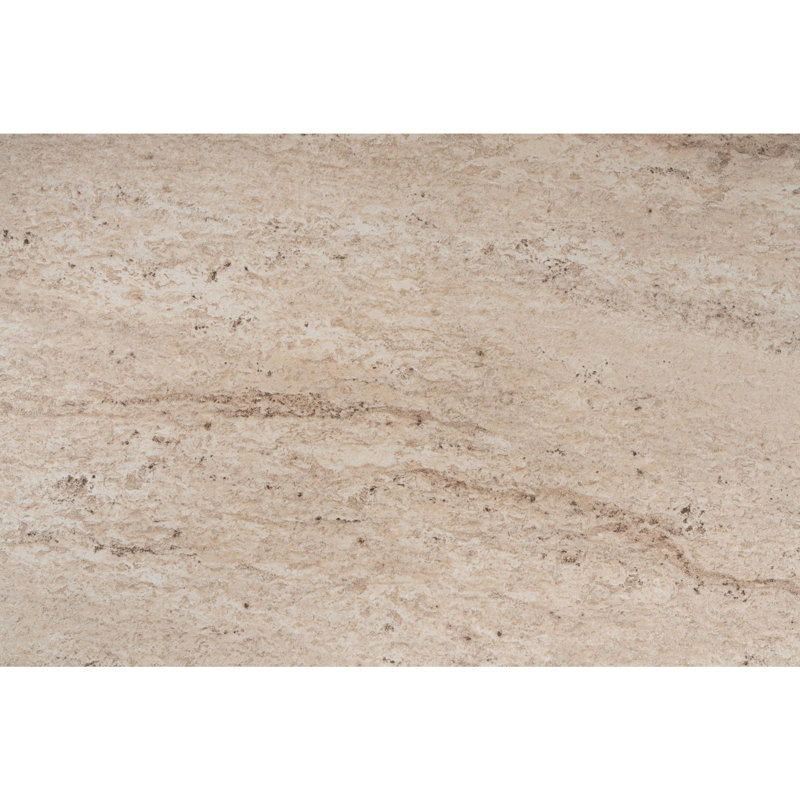 Coffee Table Set (2 Pieces), Travertine Beige, 90 x 30 x 60 cm & 85 x 35 x 30 cm, 100% Melamine Coated Particle Board, Thickness: 0 cm, Modern Marble Design