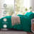 TOSMO 100% Linen Duvet Cover Set with Button Closure,Soft Breathable Durable Farmhouse Bedding-114815857-111202924