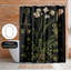 Rideau de douche Botanical Cuckoo Flower par Coastal Print & Design
