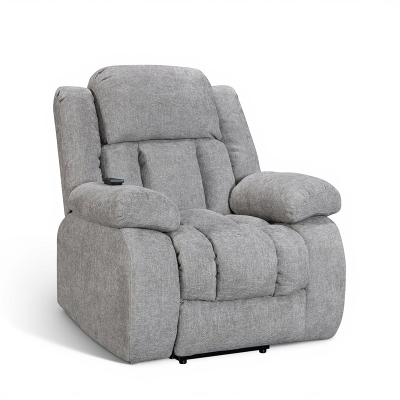 96cm Wide Chenille Lift Assist Standard Recliner