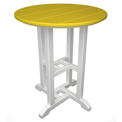POLYWOOD Tables Round Dining Table