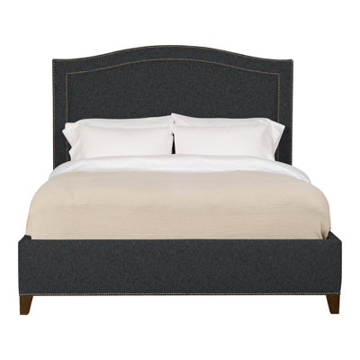 Caroline/Casey Queen Upholstered Low Profile Panel Bed