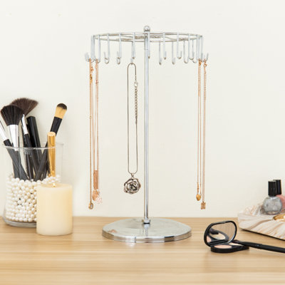 Rotating Tabletop Display Organizer Jewellery Stand