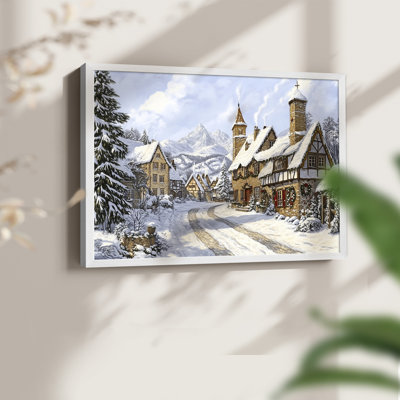 Art de Noël - CCXCVII - Reproduction encadrée - Restickable