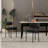 Sherpa Upholstered Metal Dining Chairs-1389094372-1355078508