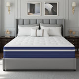 10" Plush Cooling Memory Foam Hybrid Mattresses with CertiPUR-US Certified Foam