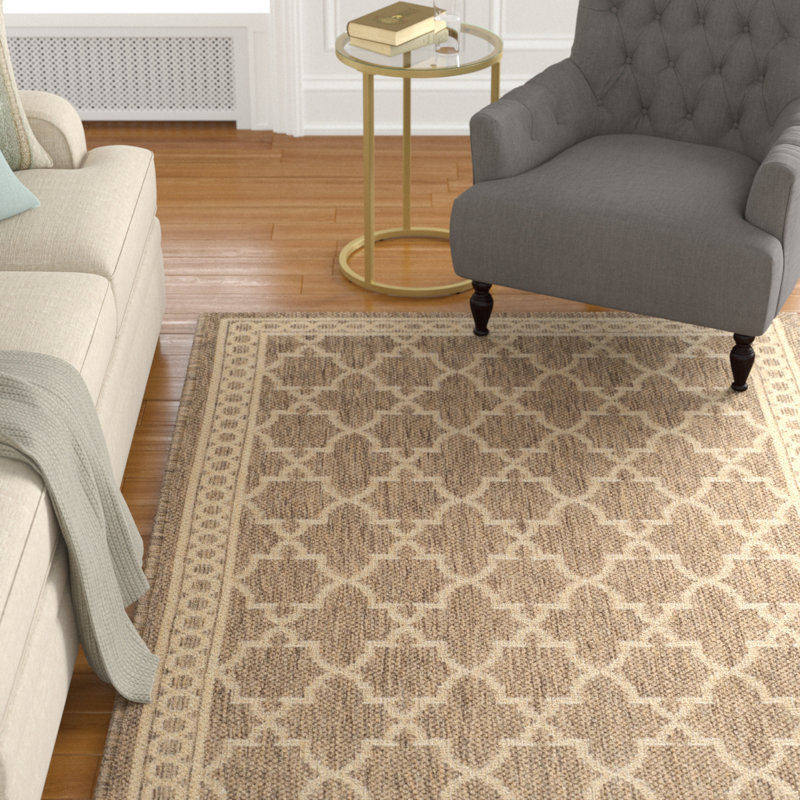 Herefordshire Performance Geometric Rug, Rectangle 4' x 5'7"