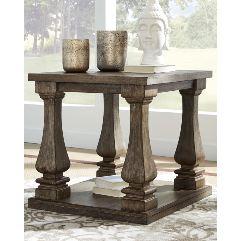 Ensemble de tables de bout avec rangement Danyar