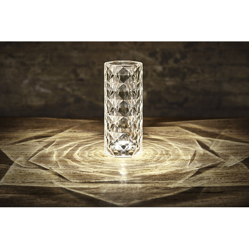 Marquis 8.75" Table Lamp, Cristal