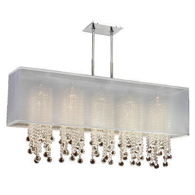 Salerna 5 - Light Kitchen Island Pendant