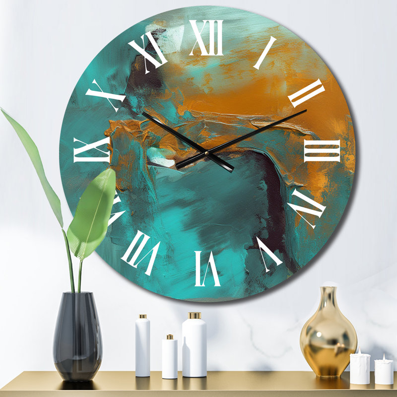 Metal Wall Clock, Medium