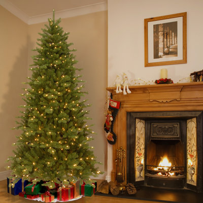 7.5 ft. Sheridan Spruce Memory-Shape Tree with PowerConnect and LED Lights