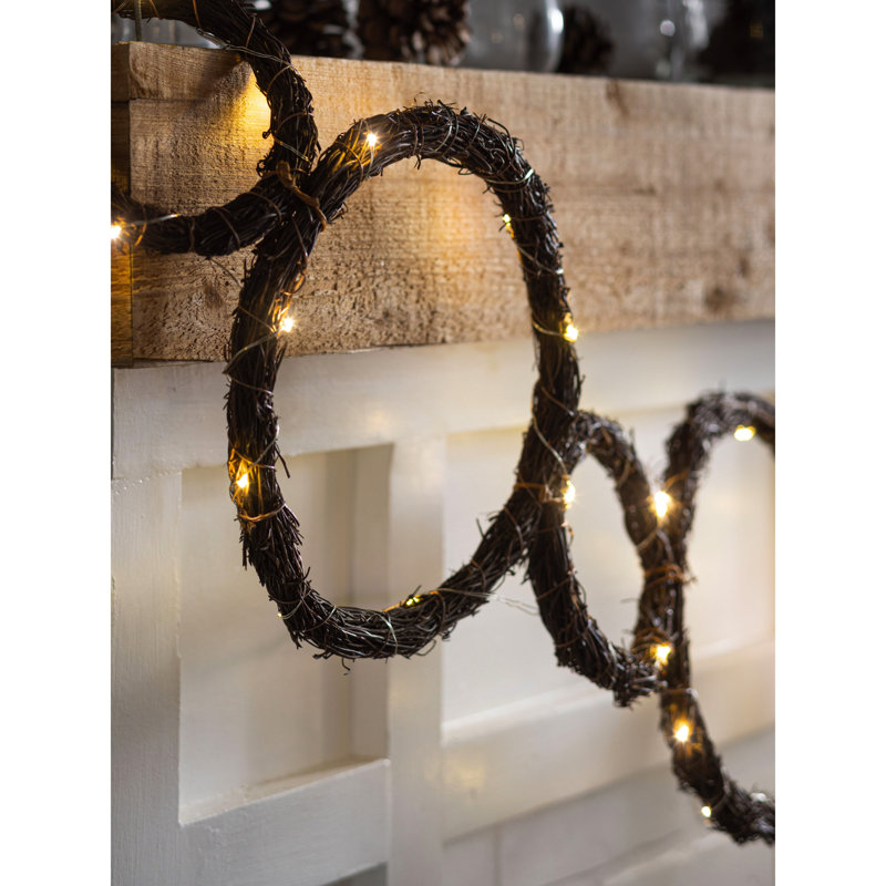 Grande et petite guirlande lumineuse