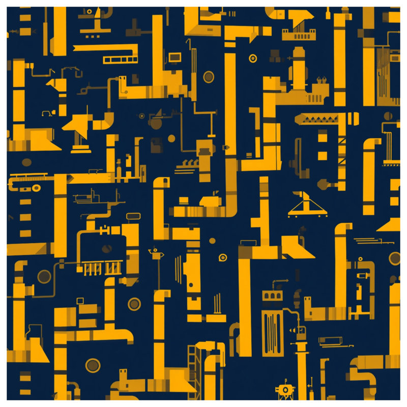 Tapis de bain jaune à motif géométrique, 34in W x 21in L