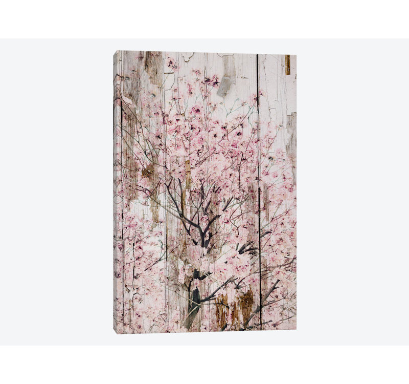 « spring florals ii », impression sur toile, H 12 po x l 8 po x P 0,75 po, Toile tendue, Pas de tapis