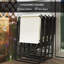 4 Seater Garden Furniture Set Parasol Folding Chairs-1651706026