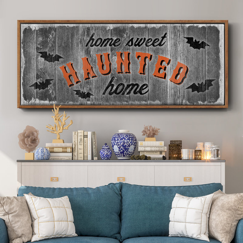 Home Sweet Haunted - toile encadrée
