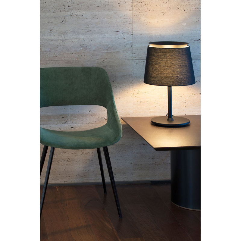 Savoy Table Lamp, Black, Black