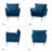 Toulouse Upholstered Armchair-602168933