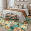 Tapis vert clair Lorena-942995551
