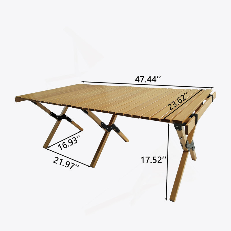 Multi-Function Foldable And Portable Dining Set, 1 Dining Table & 4  Folding Chairs