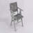Outdoor Patio Lounge Chair, Made Of Sturdy HIPS Material, Equipped With 304 Stainless Steel Accessories-1658421046