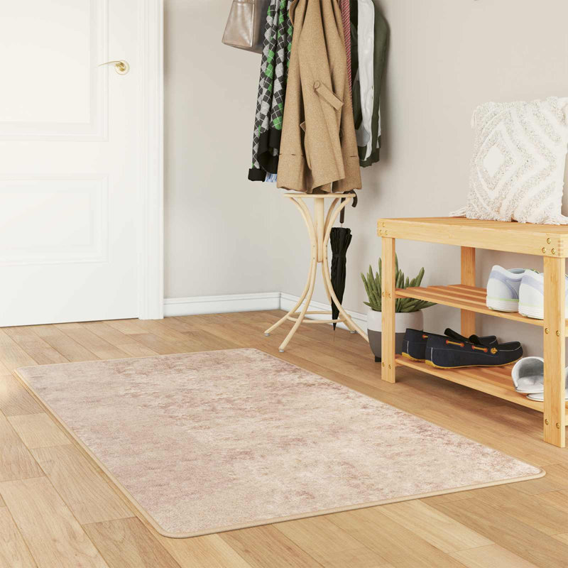 Machine Tufted Area Rug, Beige, Rectangle 100cm x 150cm