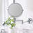 Wall Mount Round Vanity Mirror Magnification, Chrome