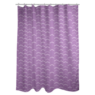 Chevron Shower Curtain
