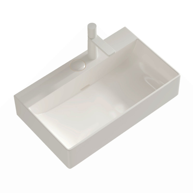 Bathroom Sink Without Cabinet Undermount Bathroom Sink Ceramic Basin Vanity Sink, White