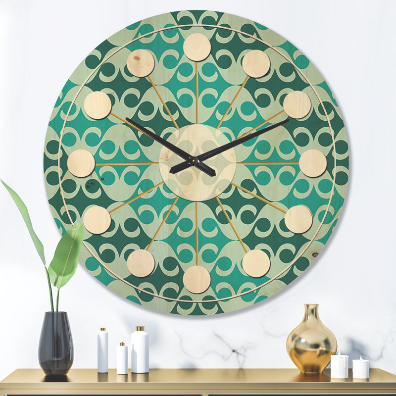 Solid Wood Wall Clock, Large