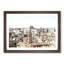 The Valencia Skyline in Spain - Picture Frame Painting Print-55611731-55611734