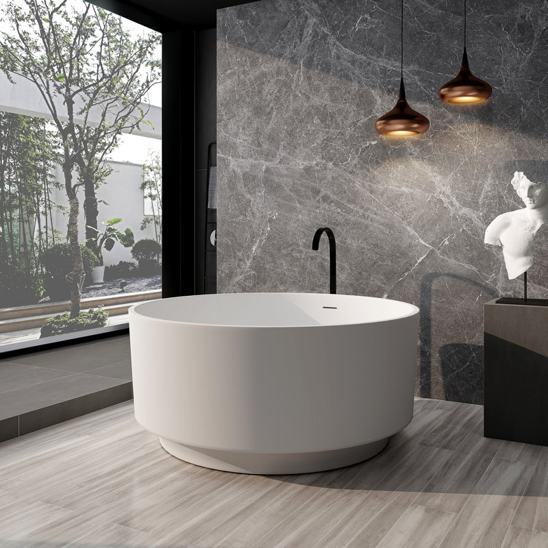 Baignoire autoportante 49 po x 49 po